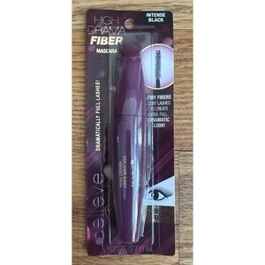 Believe Beauty High Drama Fiber Mascara, Intense Black. New Sealed